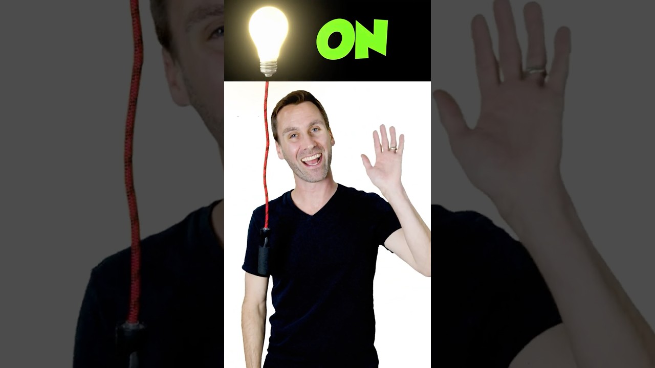 On/Off! 💡 #preschoollearning  #babysongs #childrensmusic