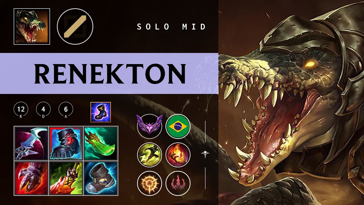 Renekton Mid vs Malzahar - BR Master Patch 26.01