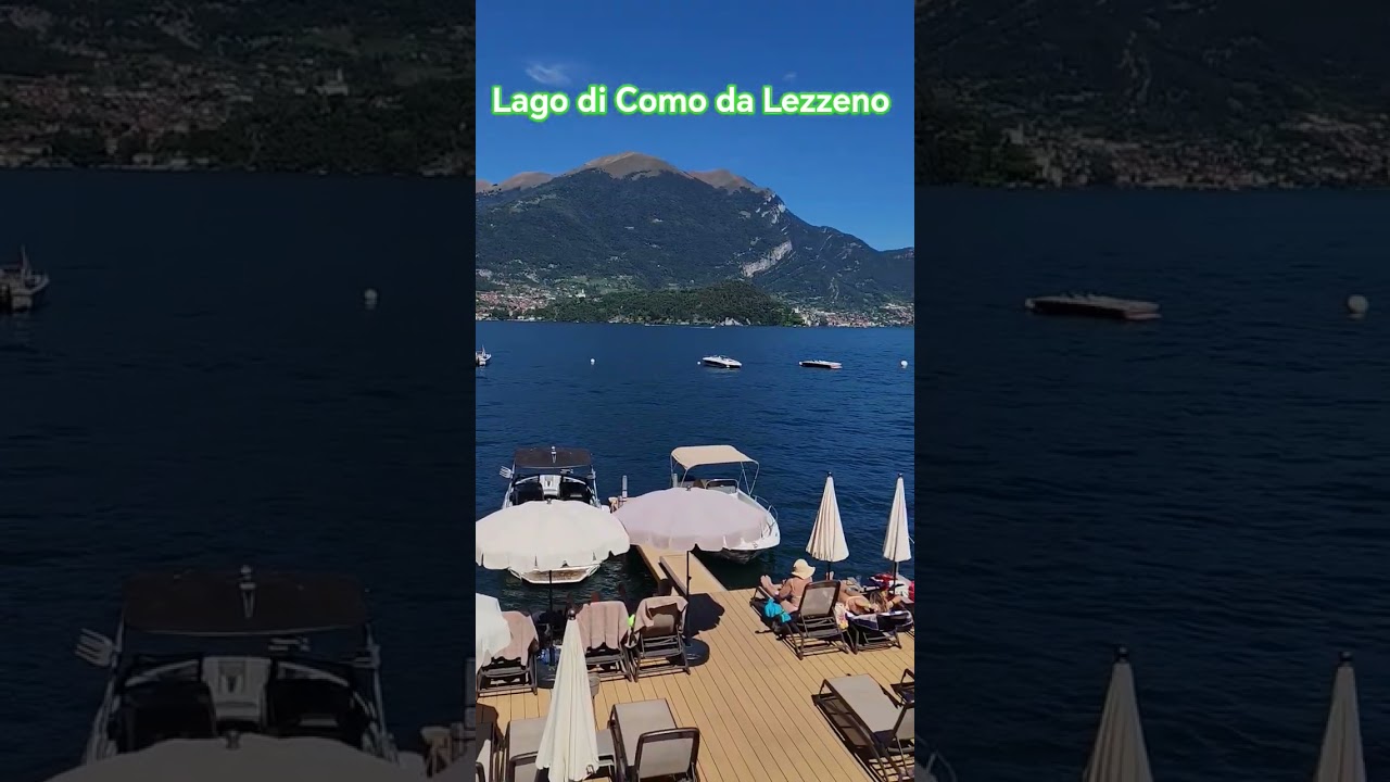 Lago di Como da Lezzeno #comolake #lario #lake