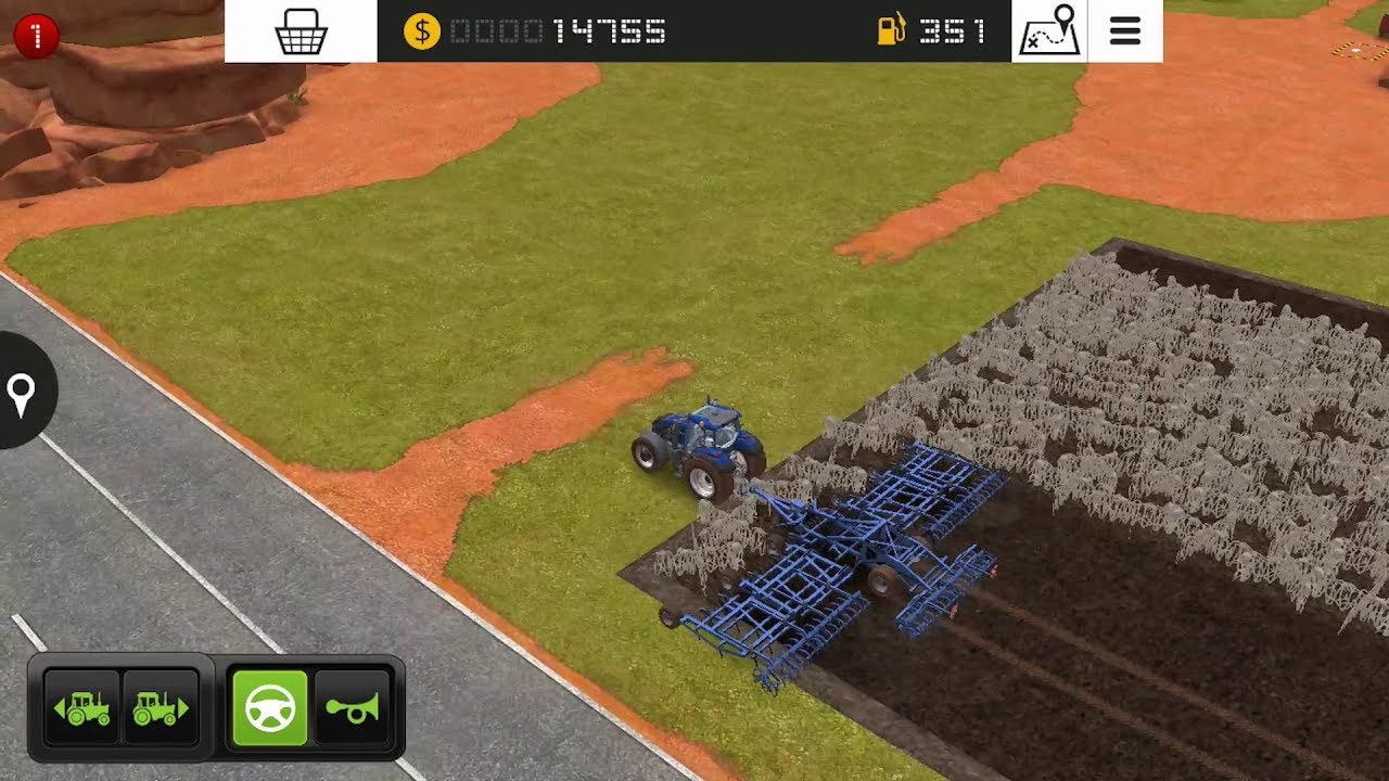 Farming Simulator 18 - #4 New tractor Valtra - Gameplay on iPhone