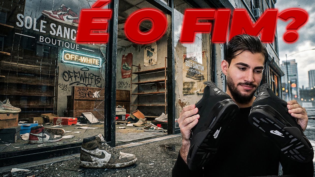 AS LOJAS DE TÊNIS ESTÃO FALINDO! LOJA MILIONÁRIA ACABA DE FECHAR!