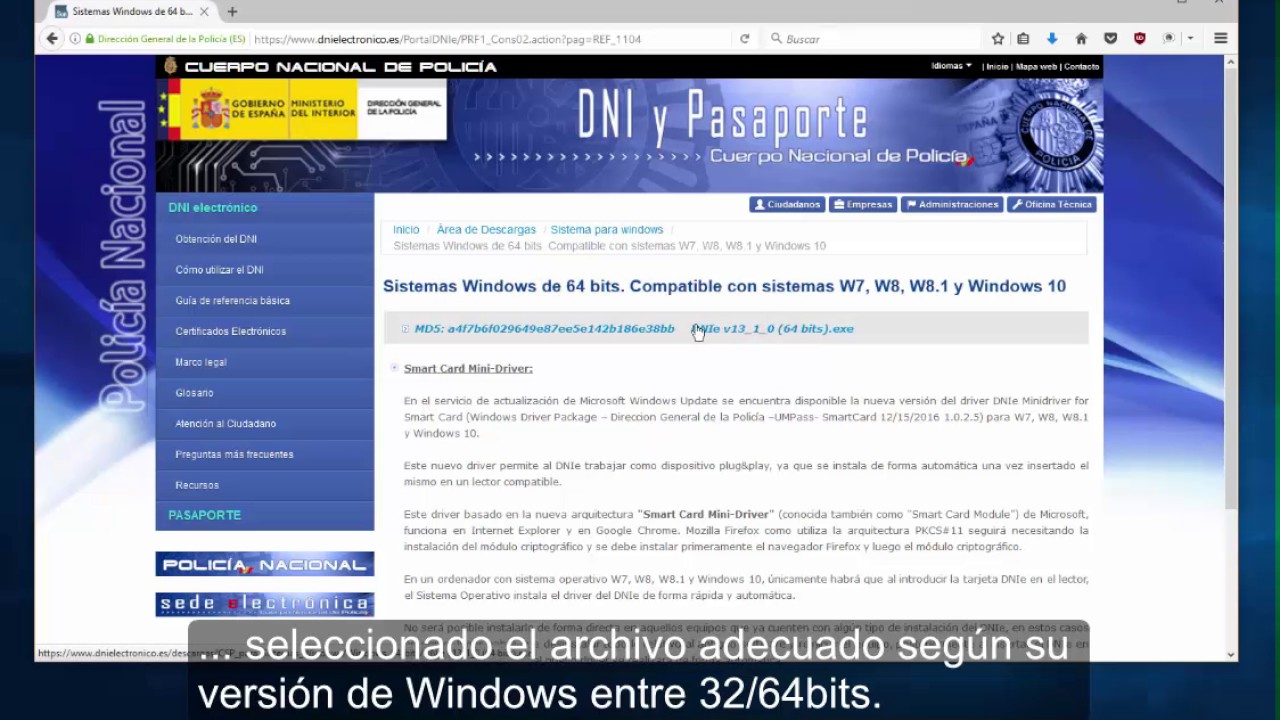 SVEON - Tutorial C&oacute;mo usar un DNIe en Windows 7 y Windows 10 (2017)