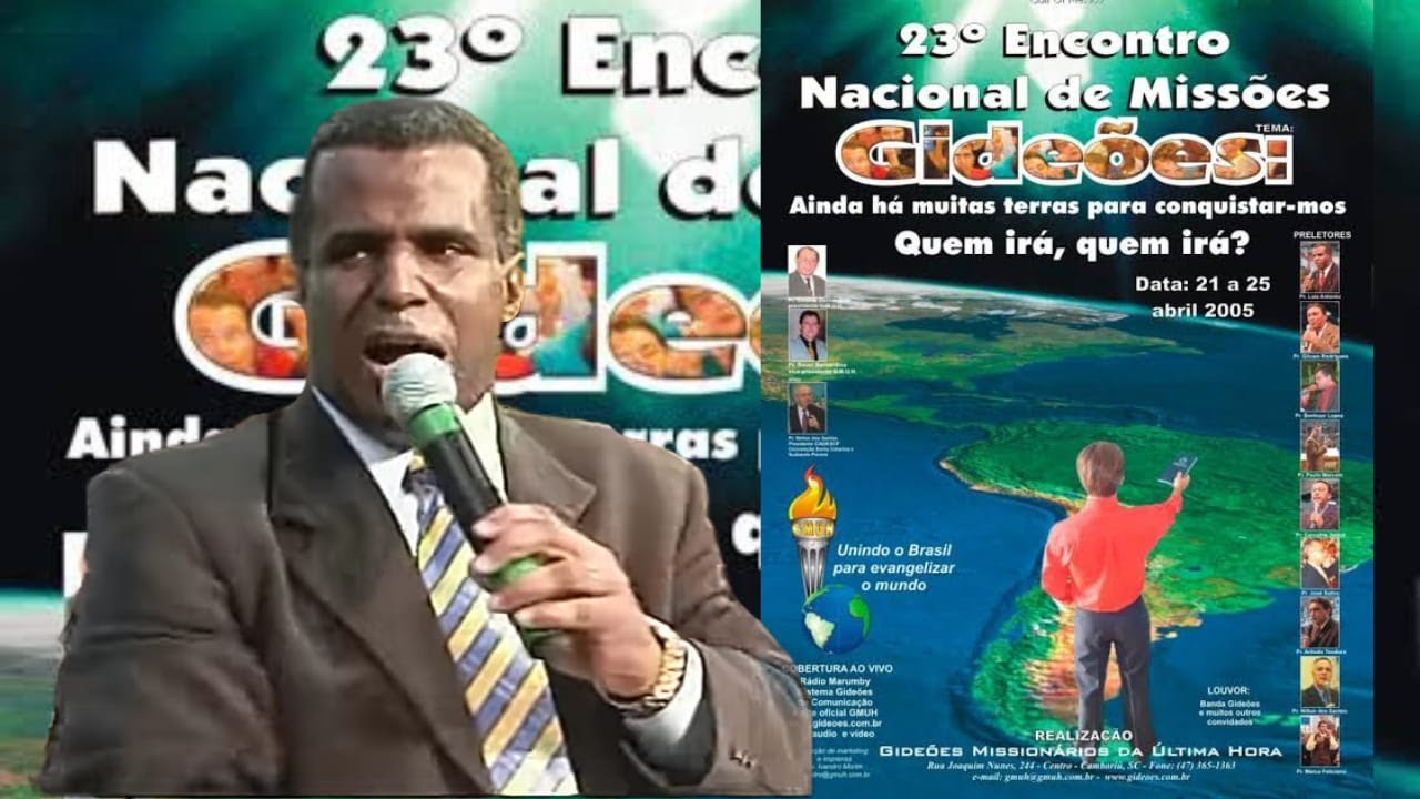 Pr. Luiz Antônio - A Conquista De Um Território Espiritualmente Dominado I Gideões 2005