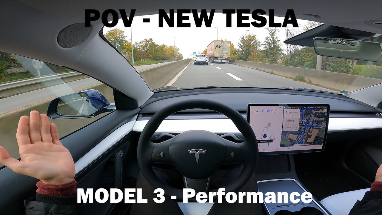 POV - Tesla MODEL 3 Performance