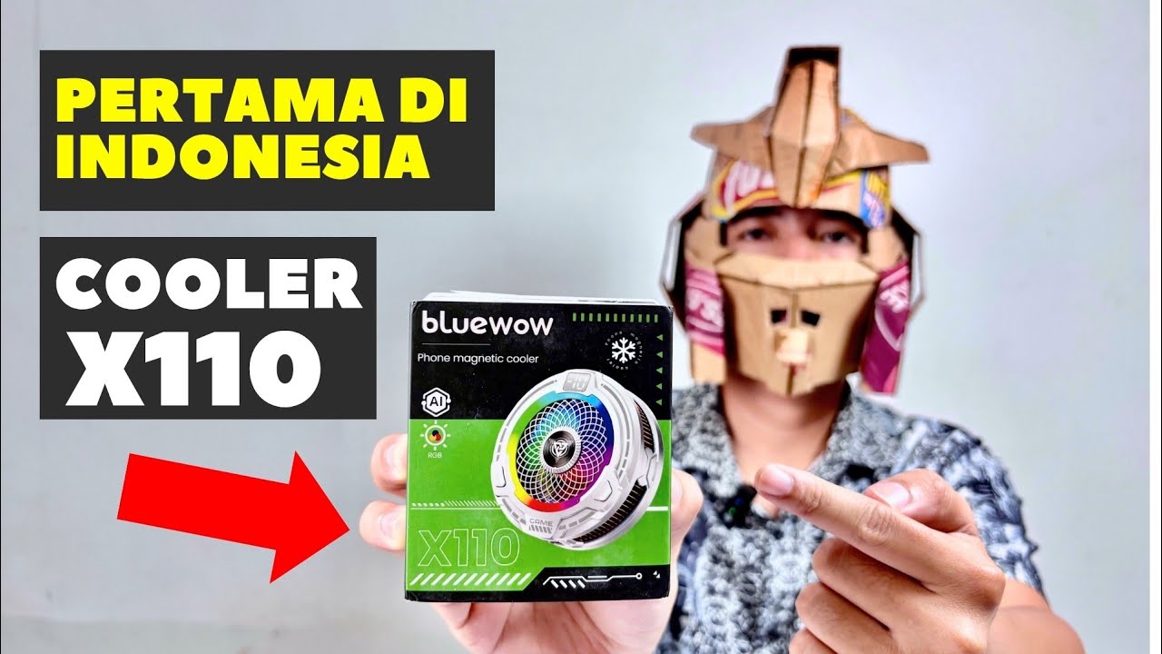 PERTAMA di INDONESIA!! REVIEW COOLER HP BLUEWOW X110