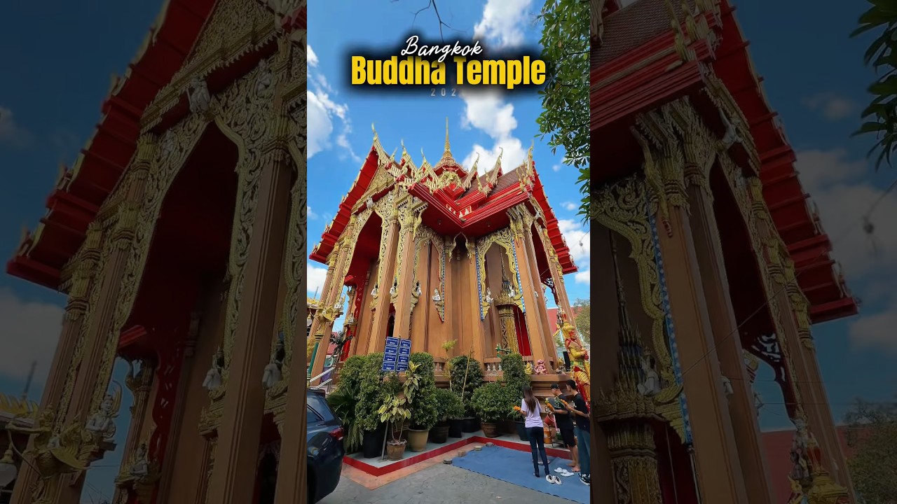 🙏 Bangkok Buddha Temple | Peaceful & Spiritual Place in Thailand 🇹🇭,