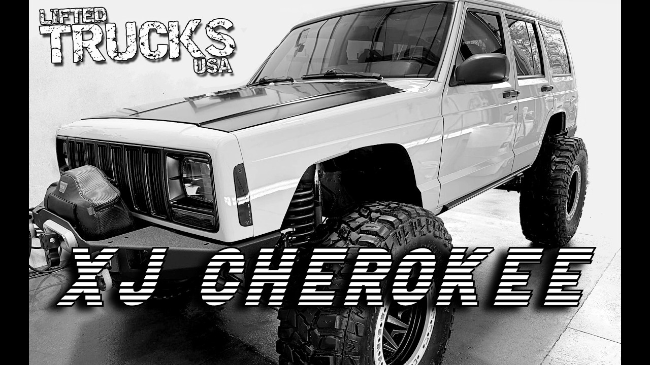 LIFTED JEEP CHEROKEE XJ DETAILED BY NEXT LEVEL.