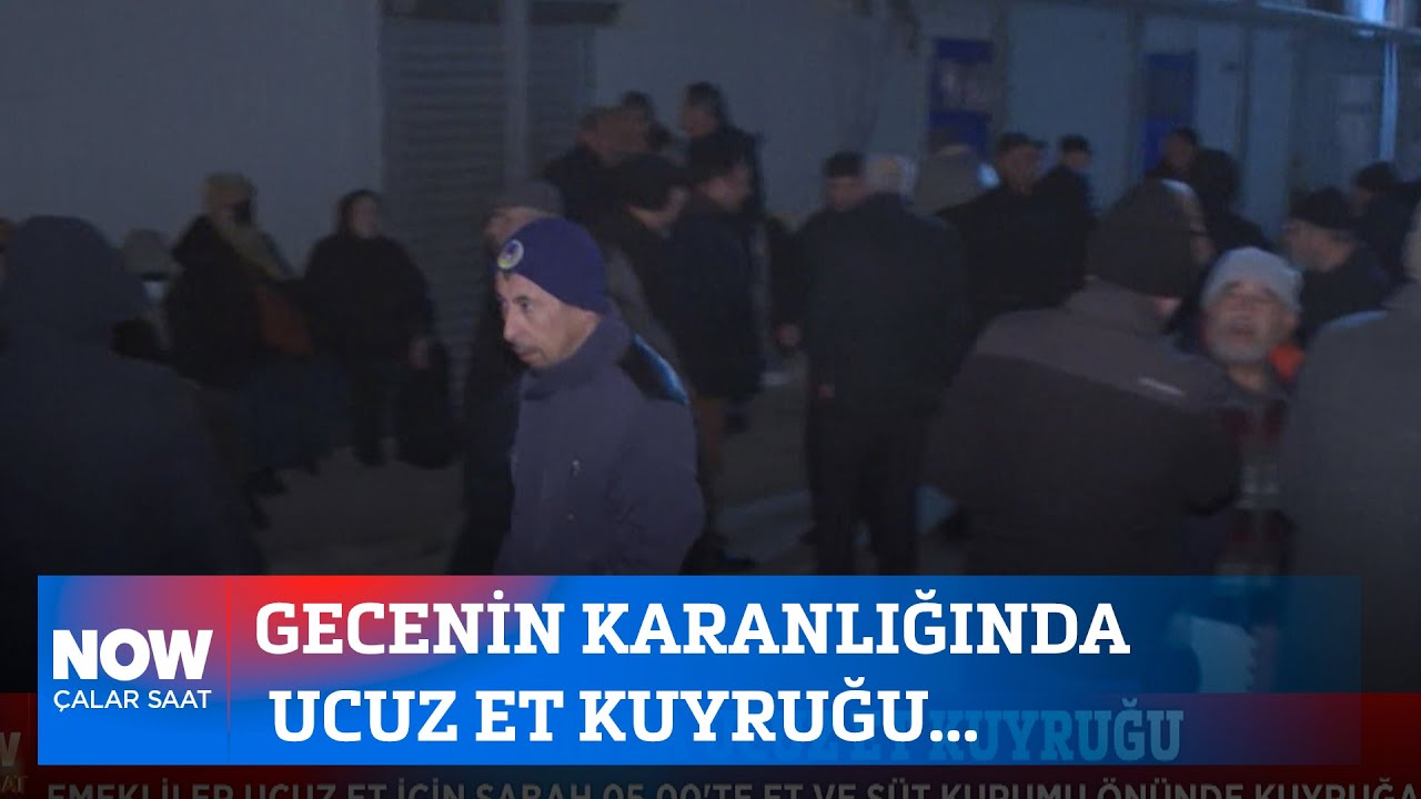 Gecenin karanlığında ucuz et kuyruğu... 23 Şubat 2024 İlker Karagöz ile Çalar Saat