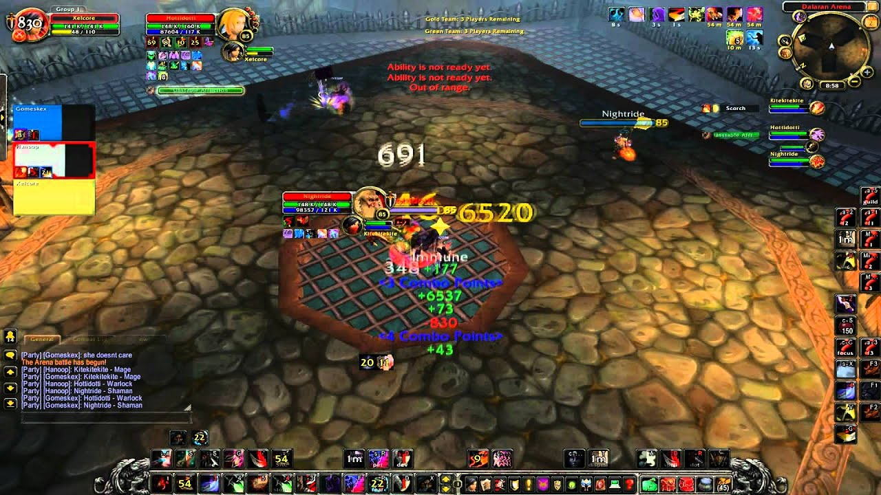 3v3 Rogue Arena | Ft. [da boiz] Poonah & Gomes
