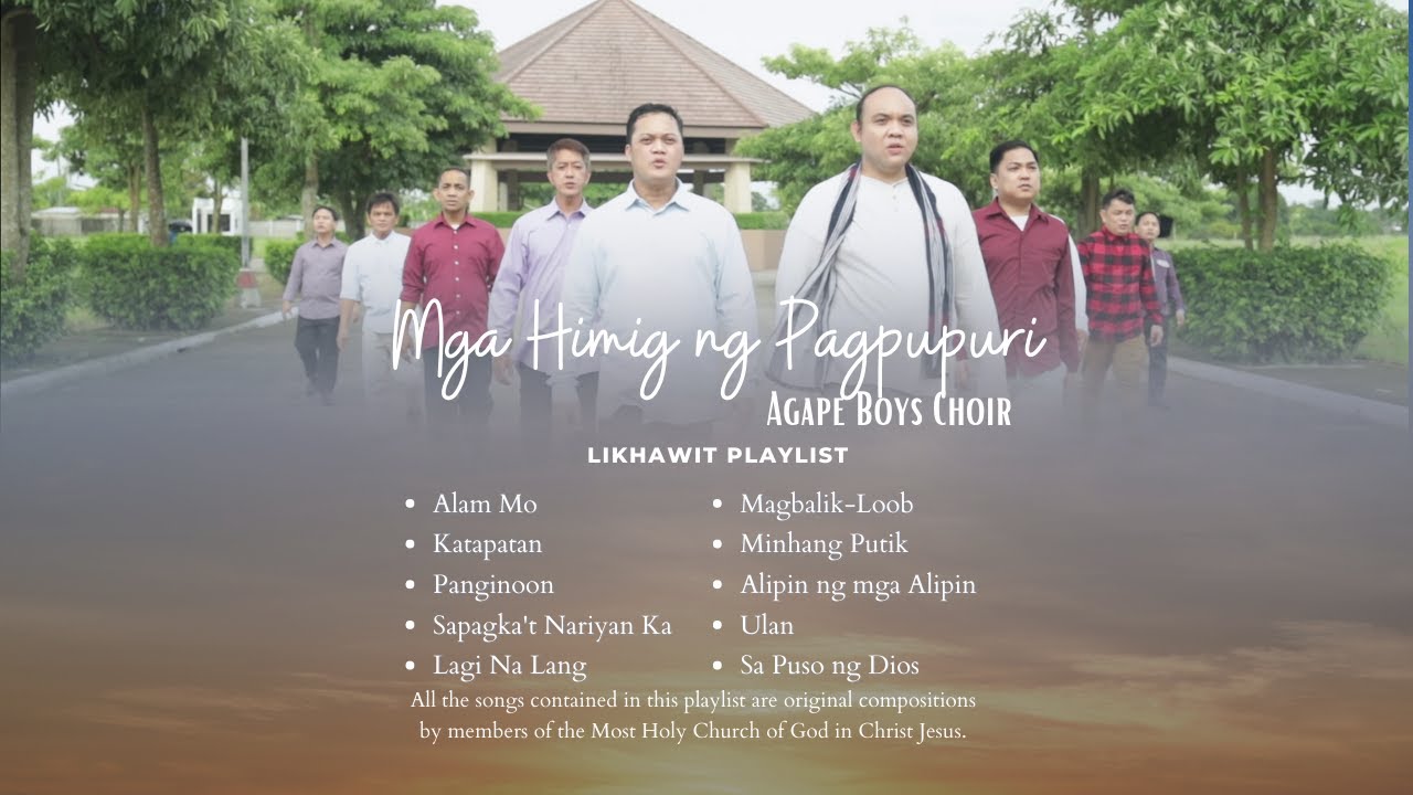 Likhawit Playlist | Mga Himig ng Pagpupuri - Agape Boys Choir