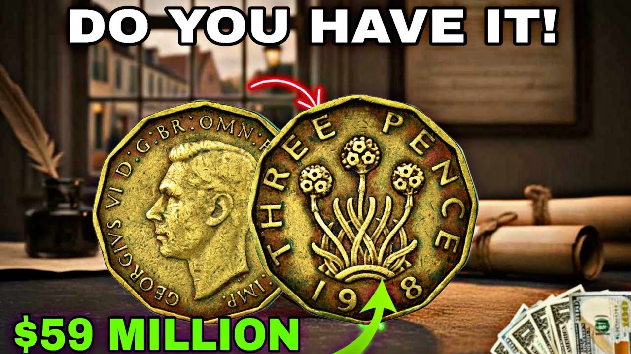 Top 4 Rare UK Three Pence Coins Millionaire Collectors Want Them!