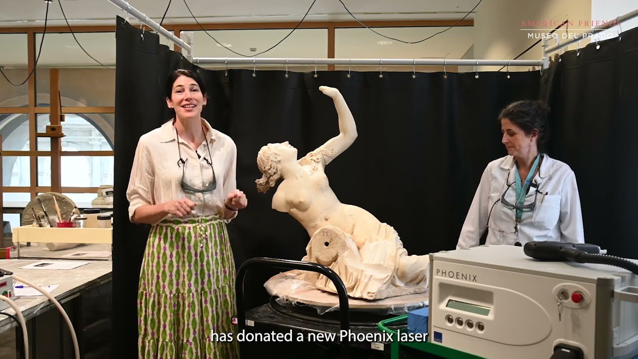 New Laser Donation from American Friends Enhances Prado's Conservation Lab. July 2025