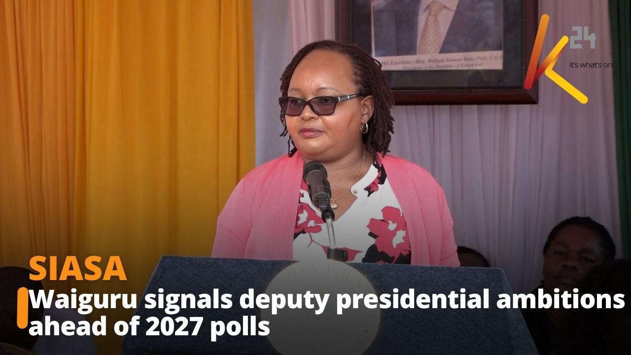 Waiguru signals deputy presidential ambitions ahead of 2027 polls