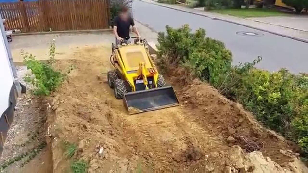 Mini Kompaktlader AM380, Hysoon HY380 mini skid steer loader