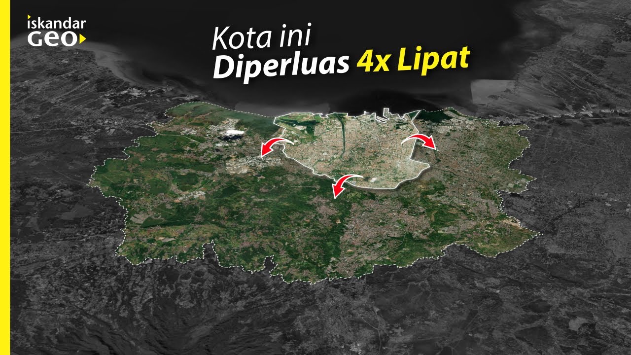 Diperluas 4x Lipat, Jadi Kota Terluas di Pulau Jawa