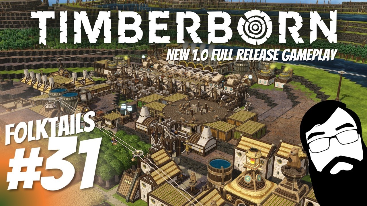 Let's fix bots and start the wonder! Timberborn 1.0 Full Release Episode 31