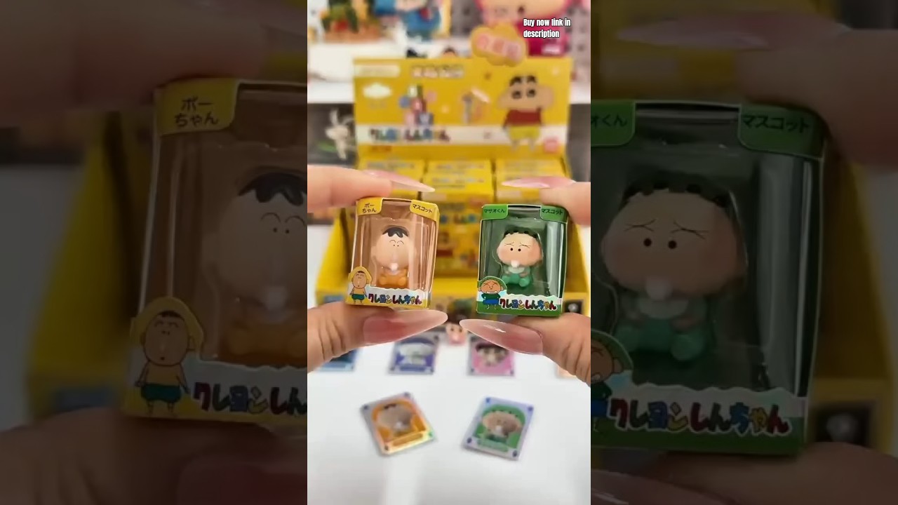 New Genuine Crayon Shin-Chan Baby Rice Grains Blind Box Series Collected Items Mini