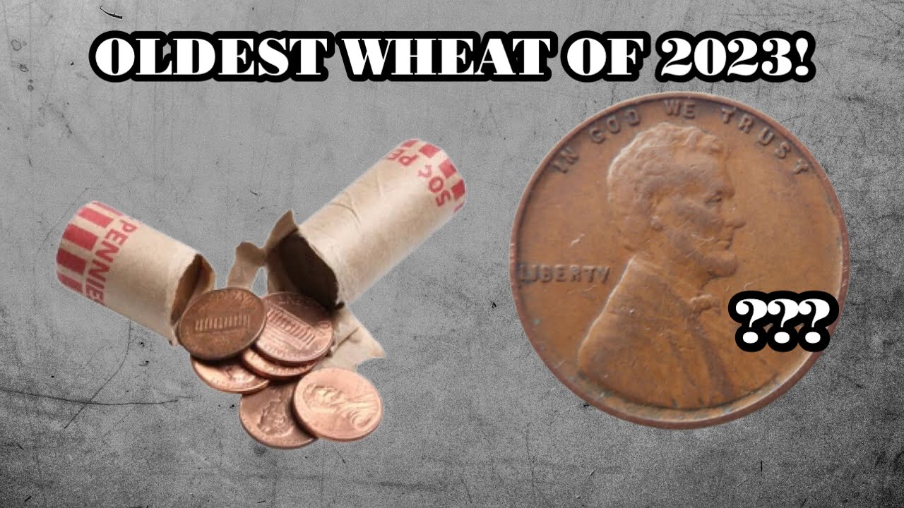 Oldest Wheat Of 2023! -Coin Roll Hunting-
