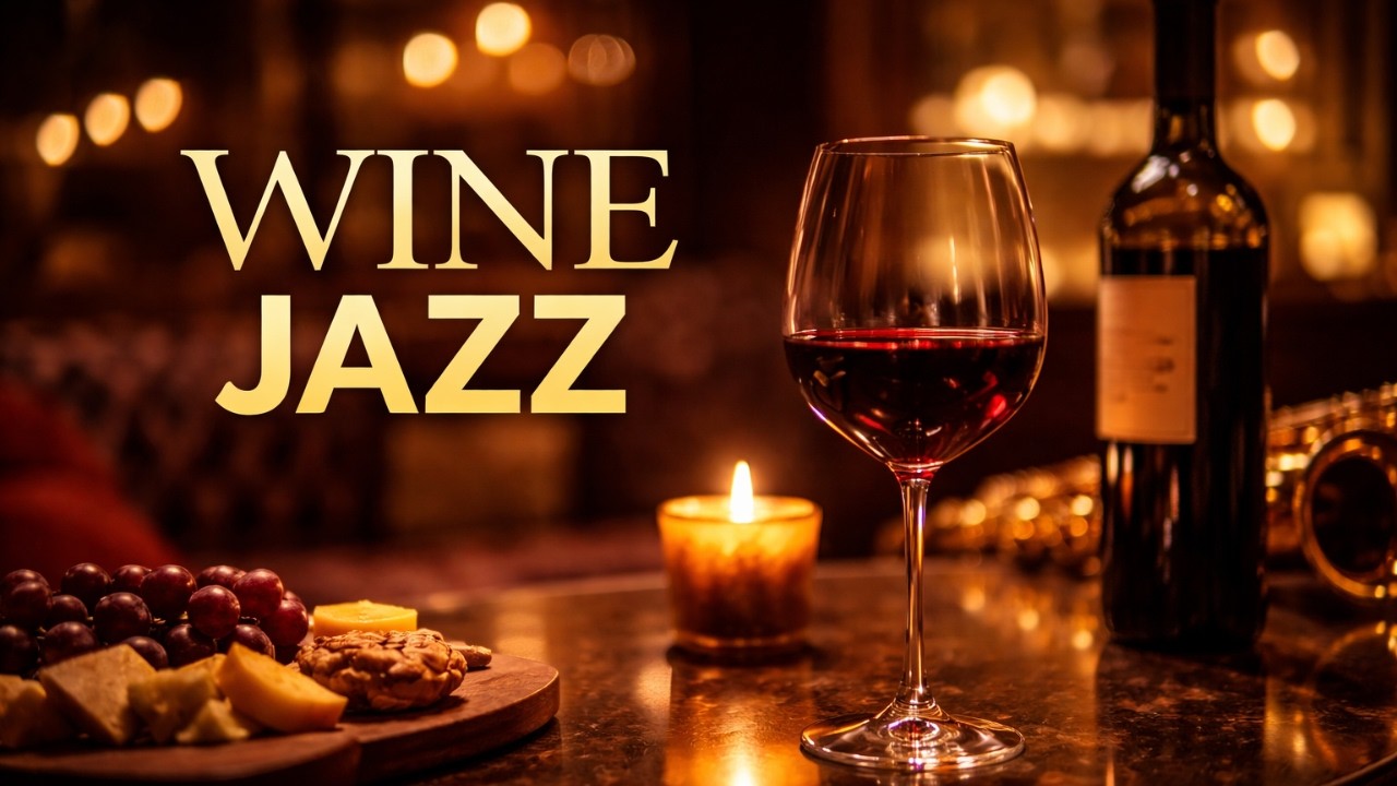 Smooth Jazz for Wine Nights 🍷🎷 Relaxing Jazz for Couples, Dinner & Intimate Moments