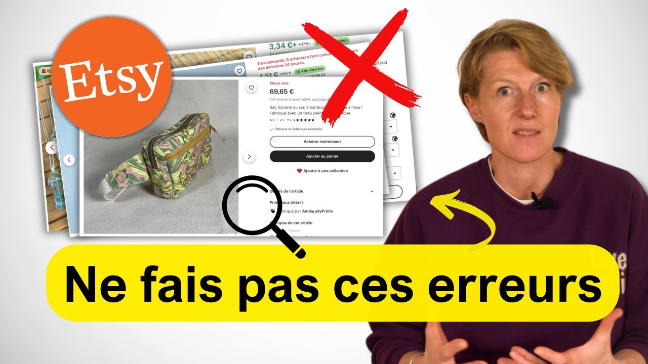 J’analyse vos fiches produits Etsy (et c’est la cata…)