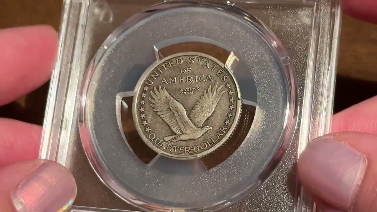 1917 Type 1 Standing Liberty Quarter, PCGS XF40