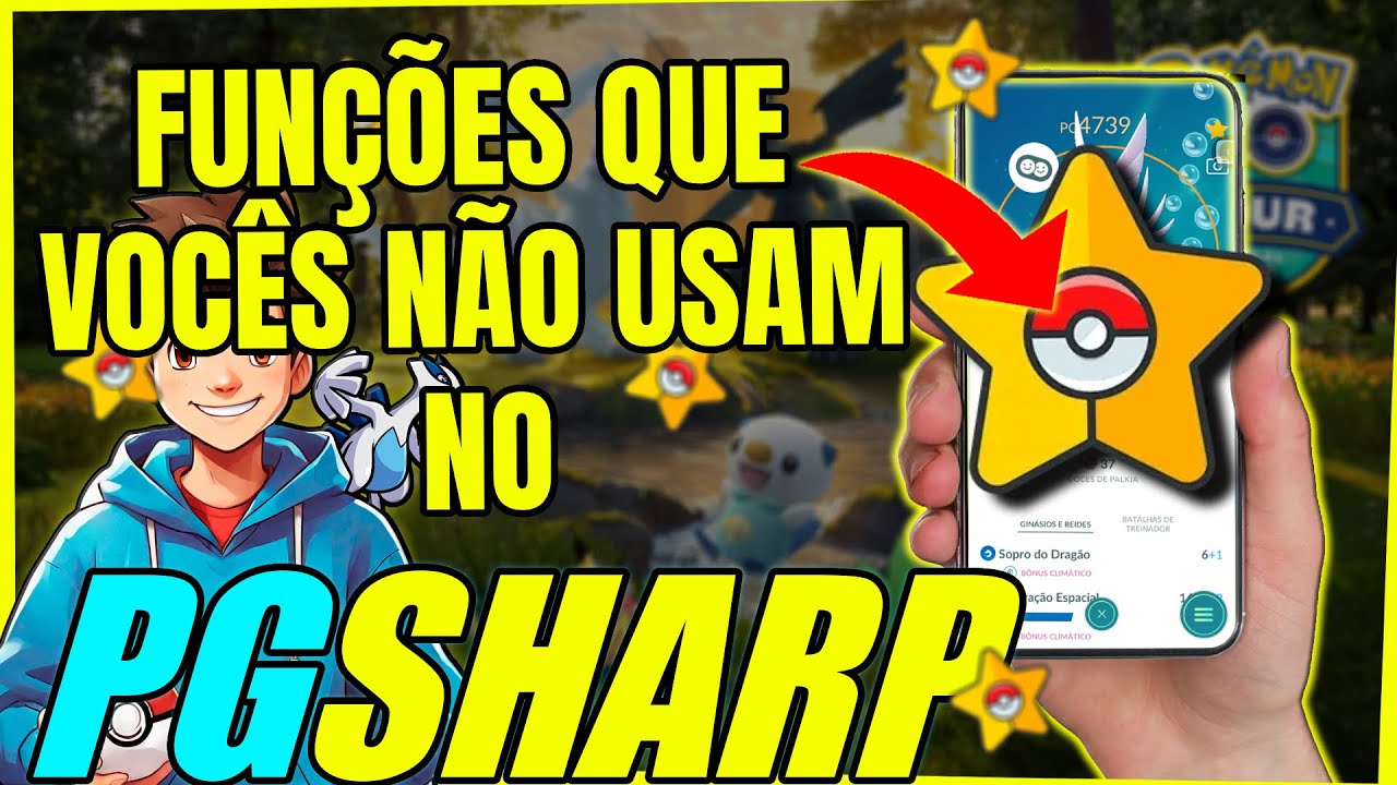 PGSHARP: FUNÇÕES QUE VOCÊ DEVERIA PASSAR A USAR!! #pgsharp #pokemongo