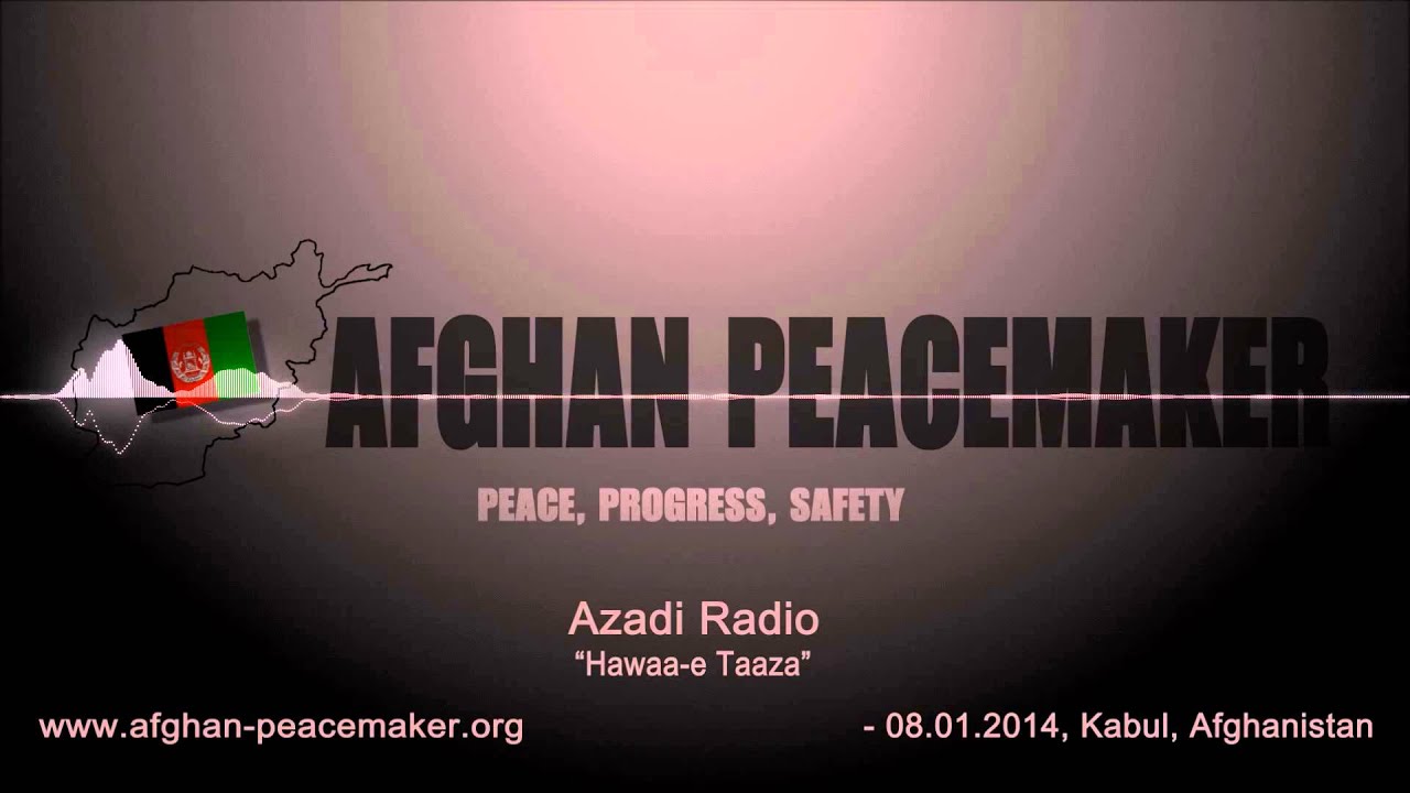 Afghan Peacemaker at Azadi Radio [Pashto]