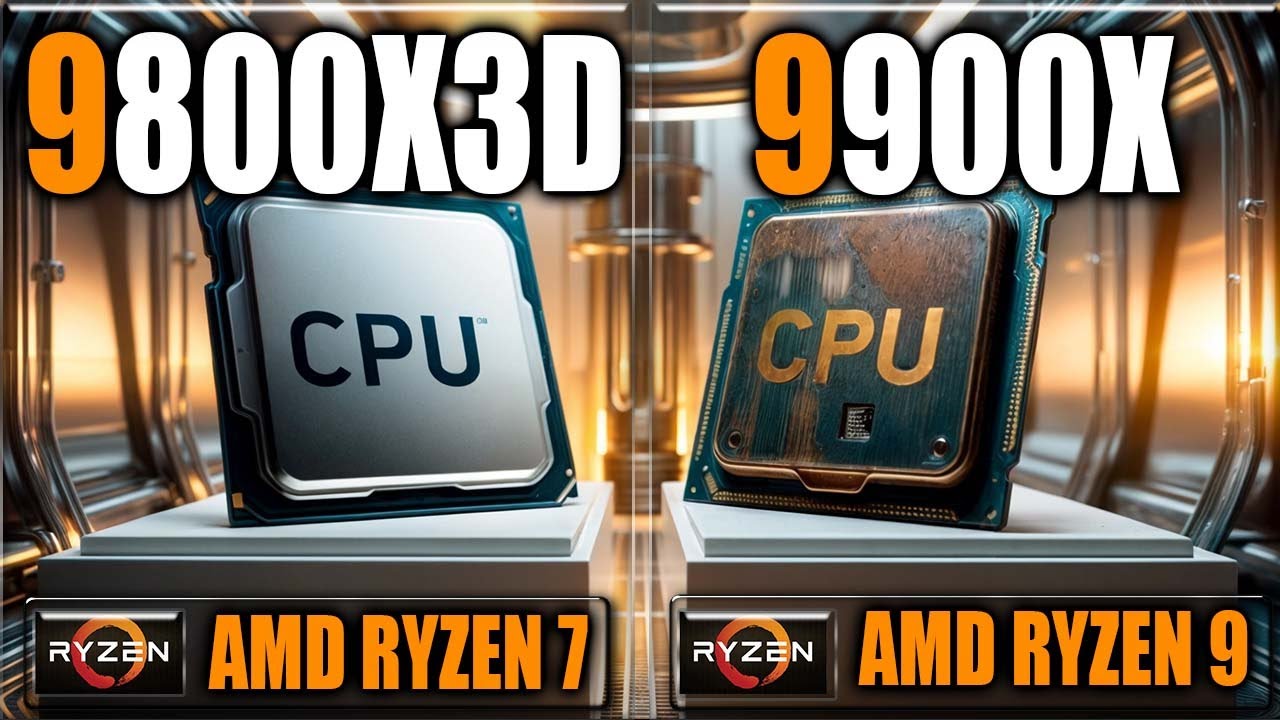 9800X3D vs 9900X Benchmarks - Gaming Benchmarks / Applications Tests