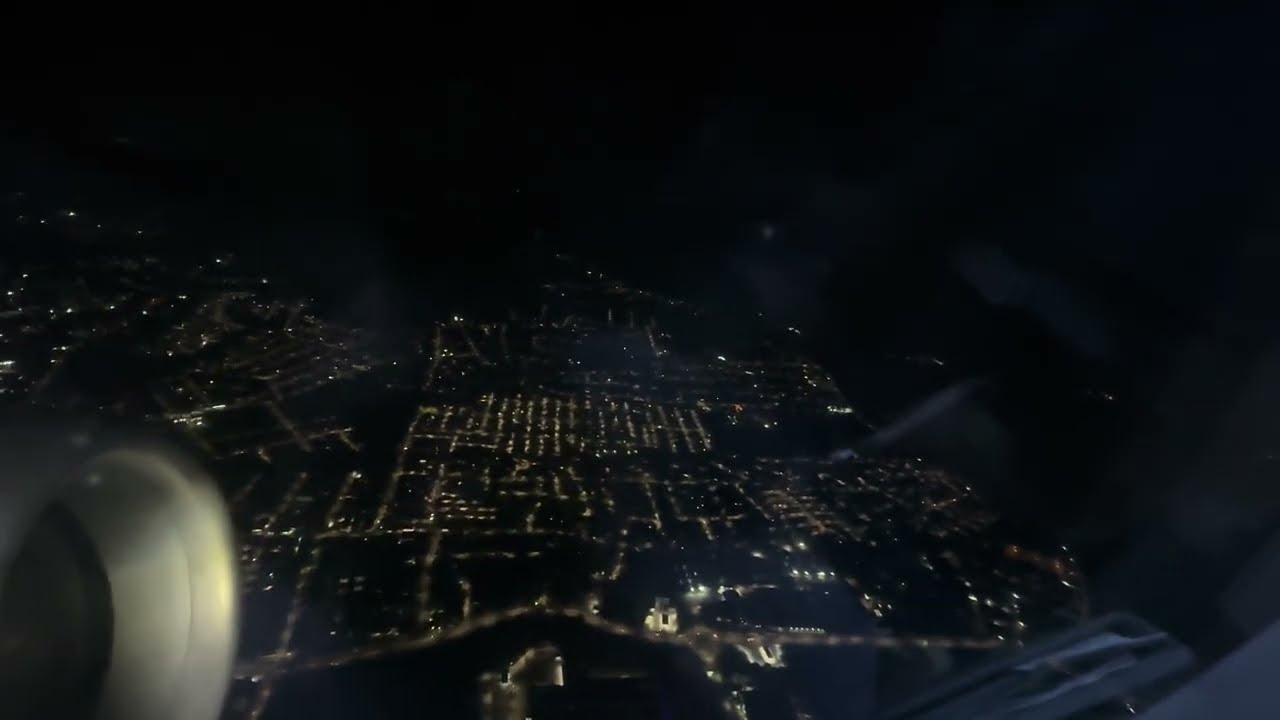 Despegue nocturno del aeropuerto Internacional de Tocumen, Panamá, COPA, B737-800