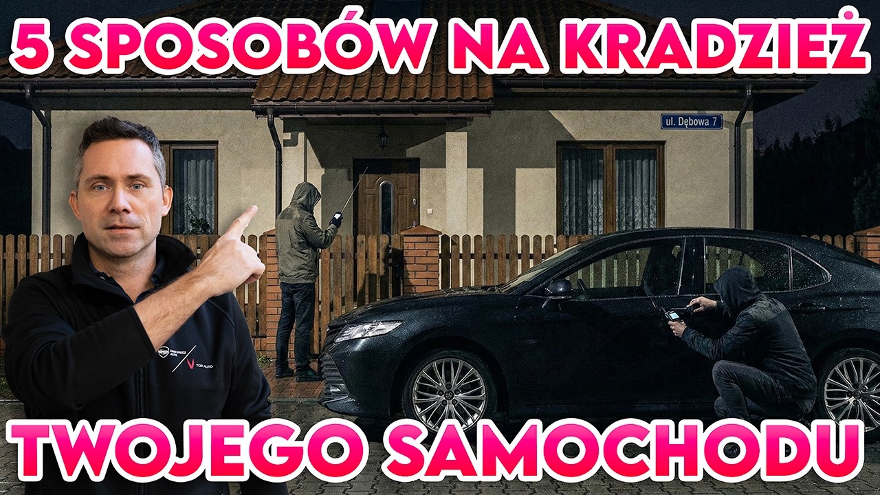 Czy Twój Samochód Jest Bezpieczny? 5 Sposobów na Jego Kradzież i jak ZABEZPIECZYĆ AUTO Z CANLOCKIEM