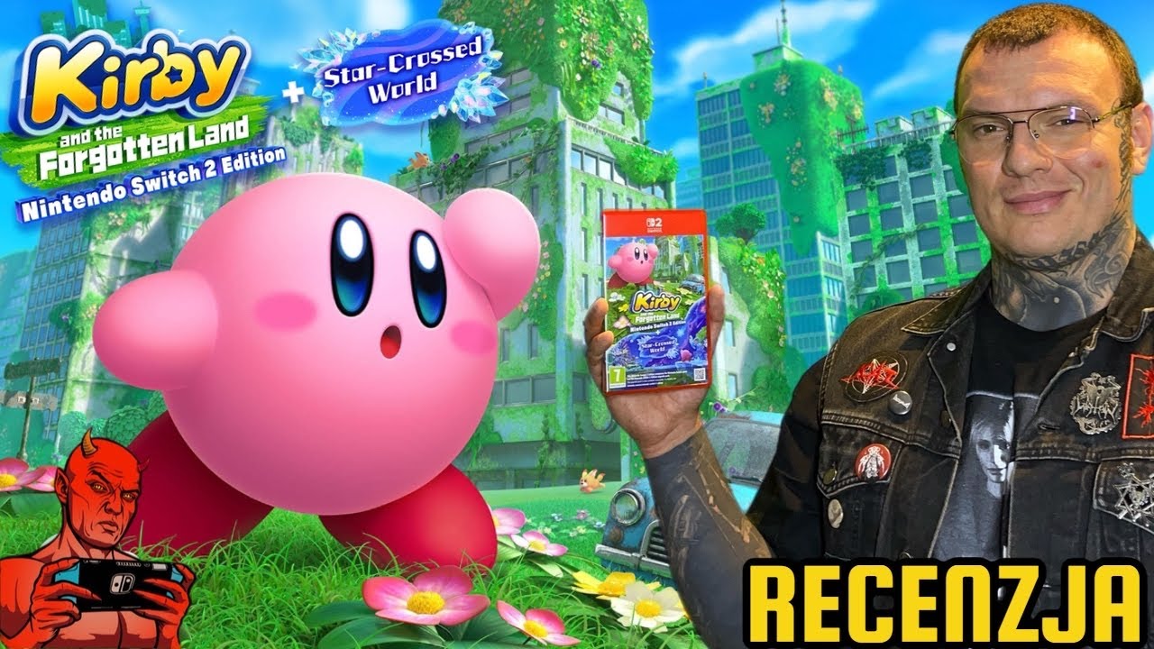 KIRBY AND THE FORGOTTEN LAND NINTENDO SWITCH 2 EDITION + STAR CROSSED WORLD RECENZJA