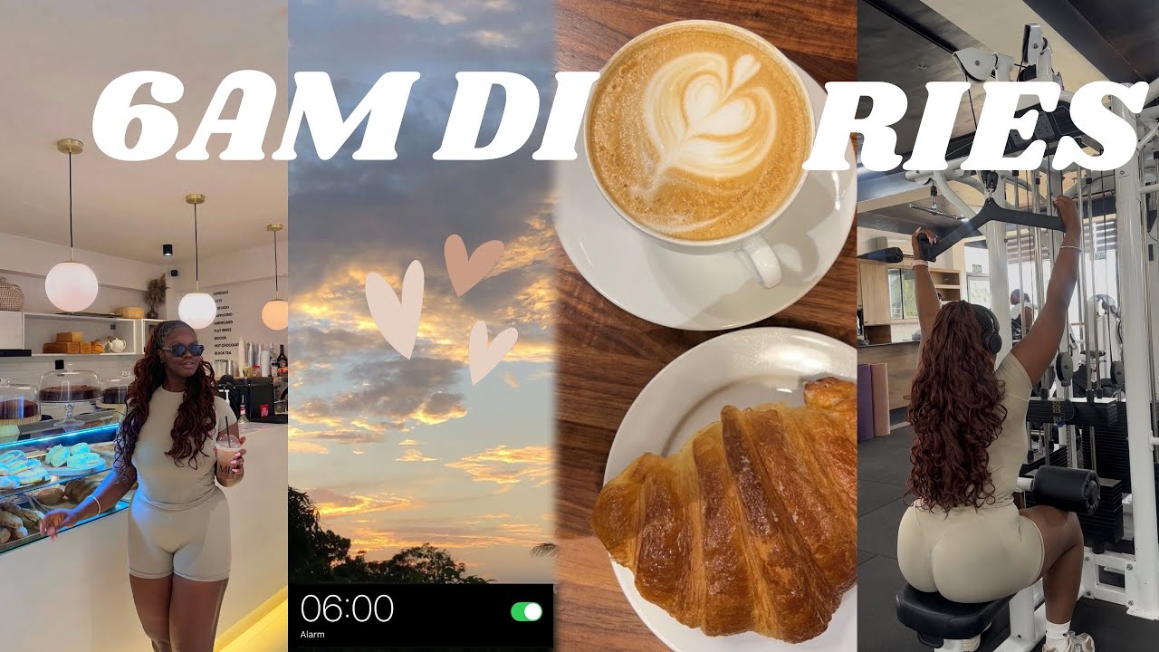 6AM Diaries: Productive MORNING ROUTINE || how to exit your lazy girl era + healthy habits 