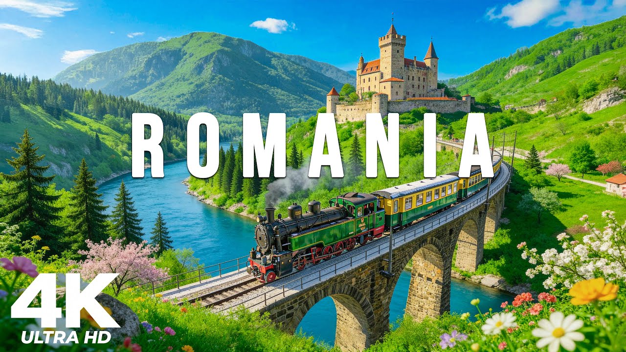 Romania 4K | Fairytale Transylvania – Medieval Castles, Misty Forests & Timeless Legends