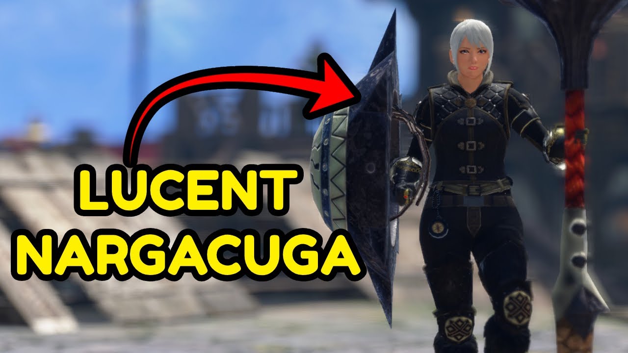 Hunting Lucent Nargacuga With The Lance In Sunbreak