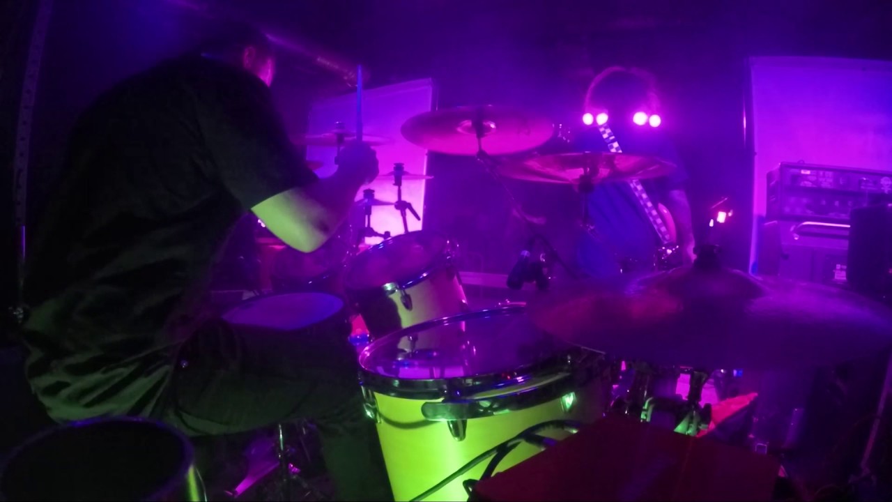 Summoning The Lich - The Lure of the Necromancer live drum cam