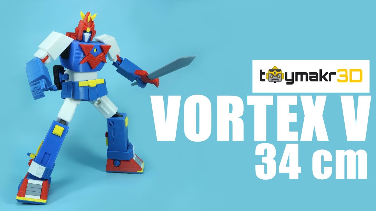 FREE DOWNLOAD 34cm!! VOLTES V Stl files for 3d Printing