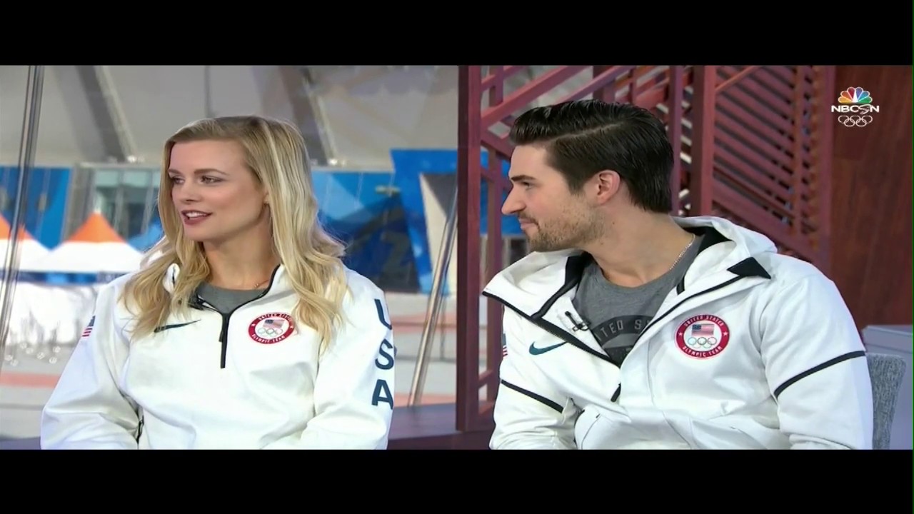 Pre-Competition Interview with Hubbell & Donohue (USA) - 2018 PyeongChang, Ice Dancing