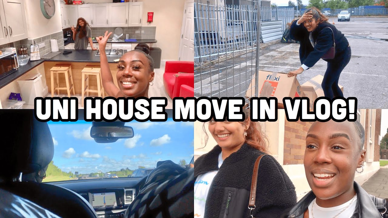 moving into my uni house in MANCHESTER!!! | VLOG