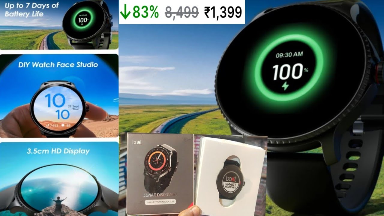 boAt Lunar Discovery / Turn by Turn Navigation / Boat lunar discovery smart watch ⌚