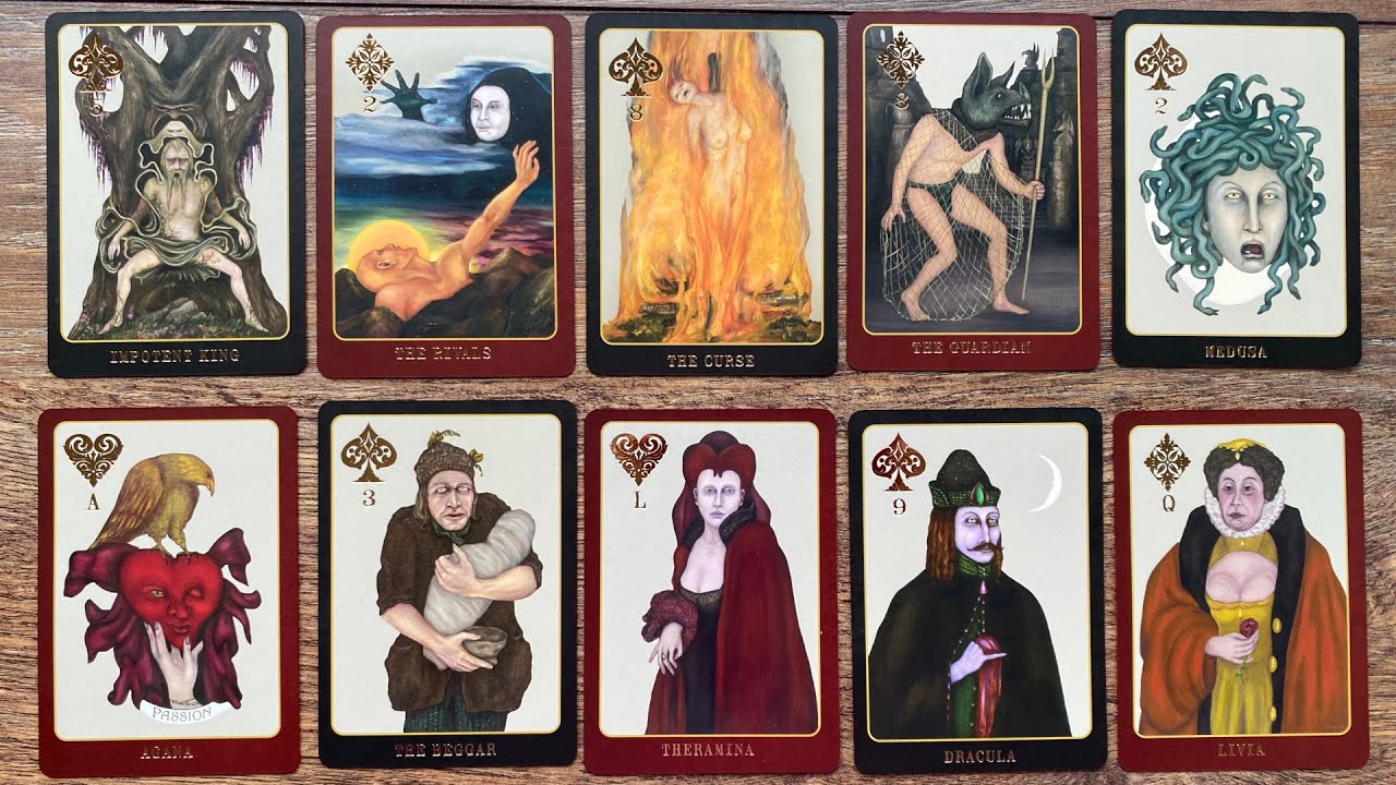 The Doors of Somlipith ♠️♥️♣️♦️ Cards Deck Review @RedFeatherMindBodySpirit
