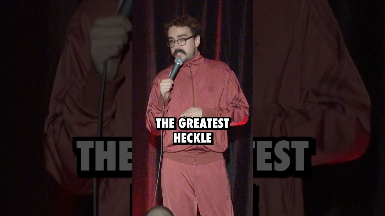 The greatest ever heckle #standupcomedy #comedy #standup