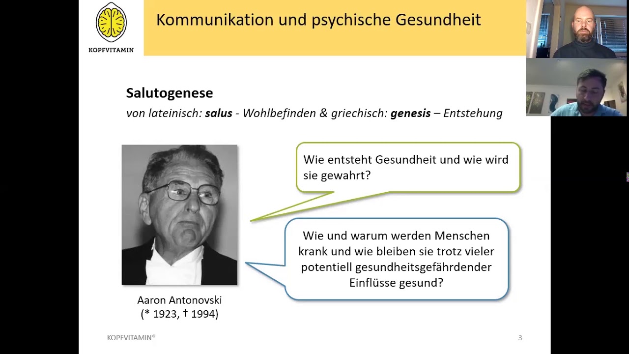 Dr. Frederik Haarig: Kooperativer Umgang am Arbeitsplatz, im Homeoffice und im Alltag, Teil 1