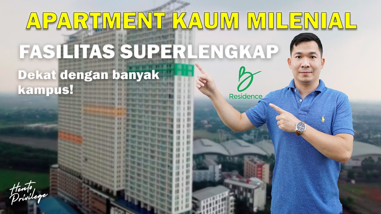 B RESIDENCE APARTMENT DI DEPAN KAMPUS PRASMUL BSD CITY