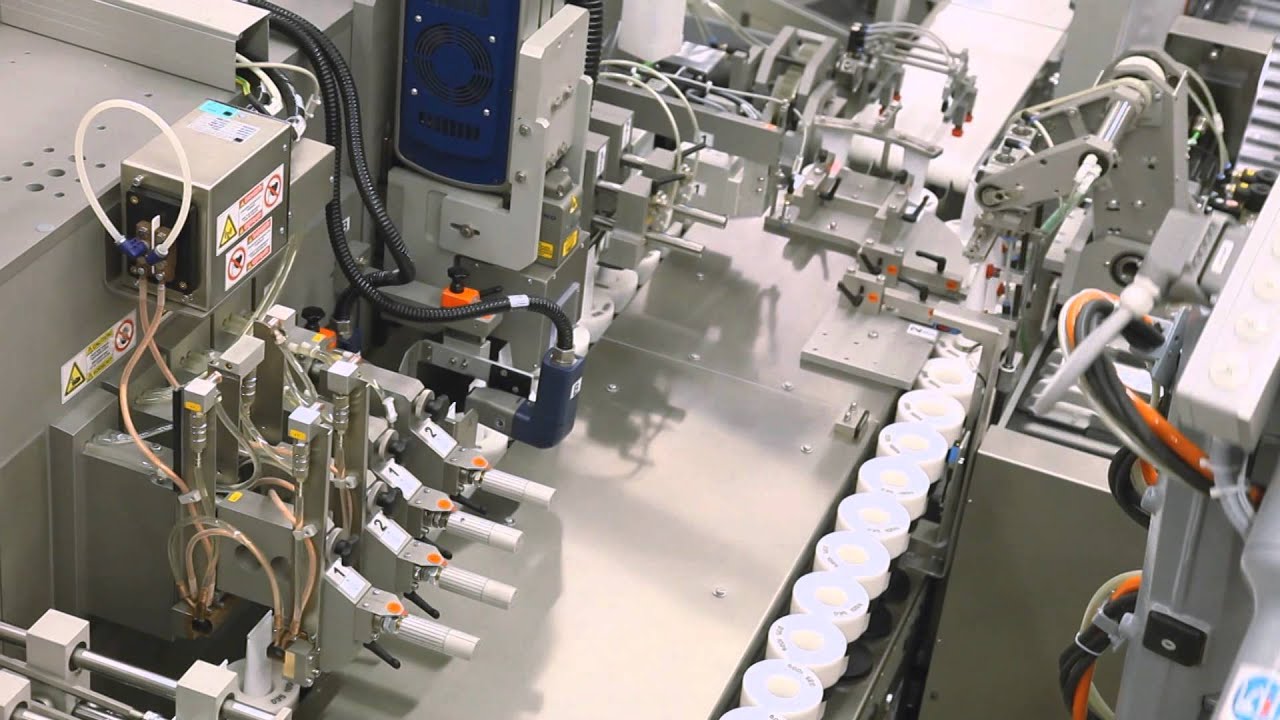 IWK Tube Filling Line Robot Infeed // FP 64-2 Tube Filler // SC 4 Cartoner