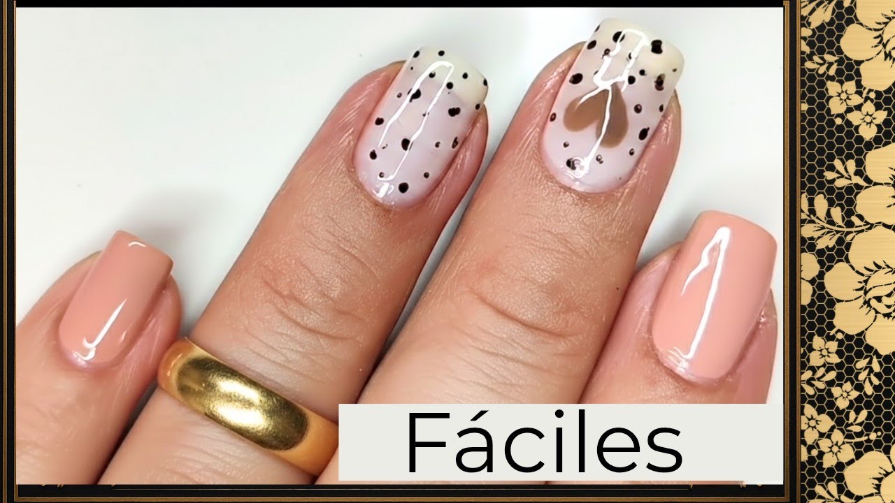 Uñas Cortas con Corazones 💖 Tendencias San Valentín 2026 | Uñas Marrones, Aura Nails & Pasteles