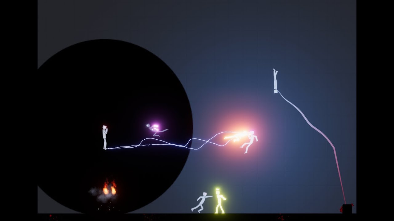 HT humans fight in people playground