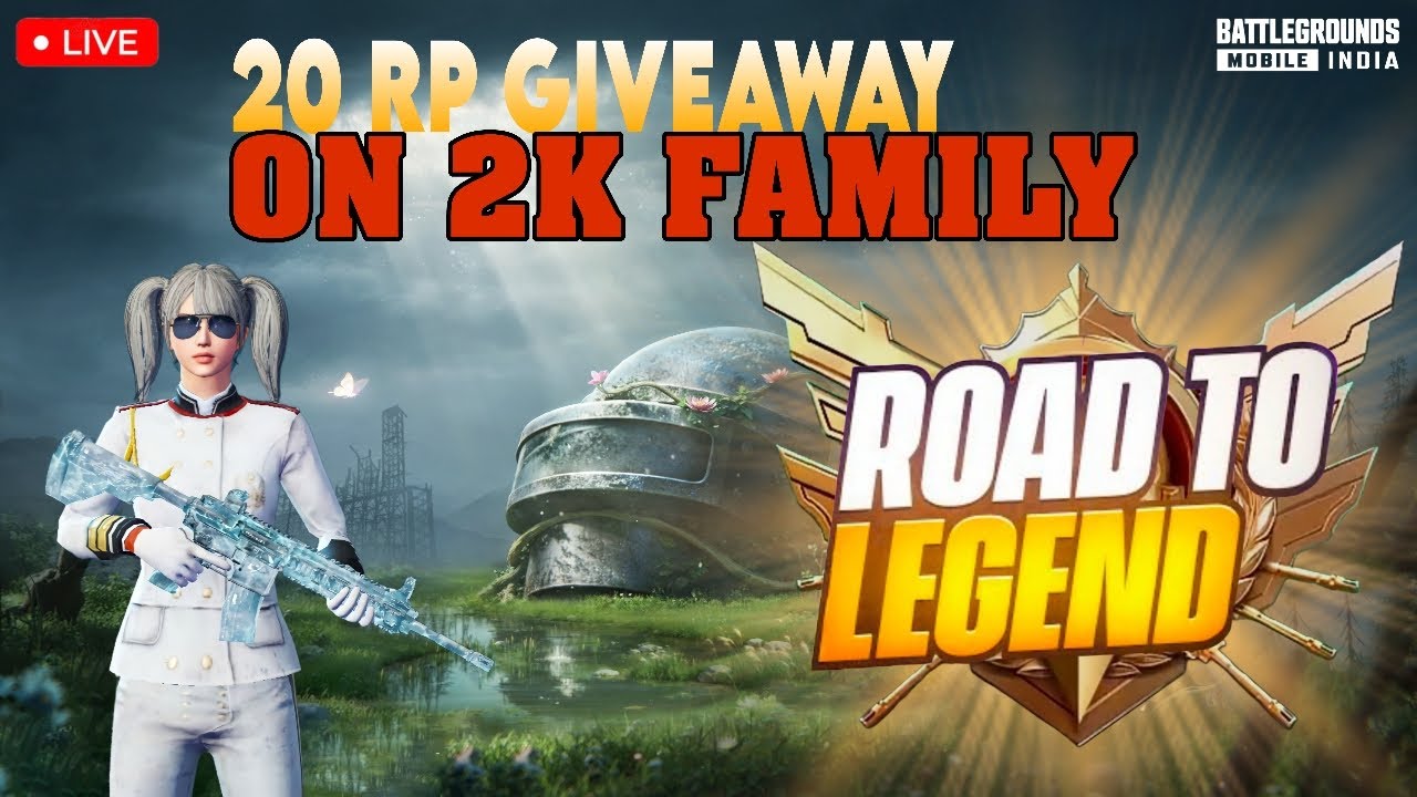 RANK PUSH TO LEGEND | RP GIVEAWAY| LIVE STREAM IQOO 15 LIVE