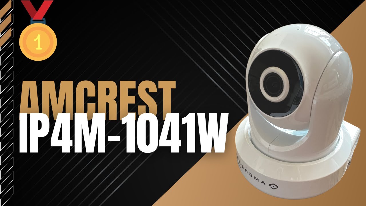 BEST SECURITY CAMERA 🔥 Amcrest 4MP UltraHD Indoor WiFi Camera IP4M-1041W | Amcrest Security Camera