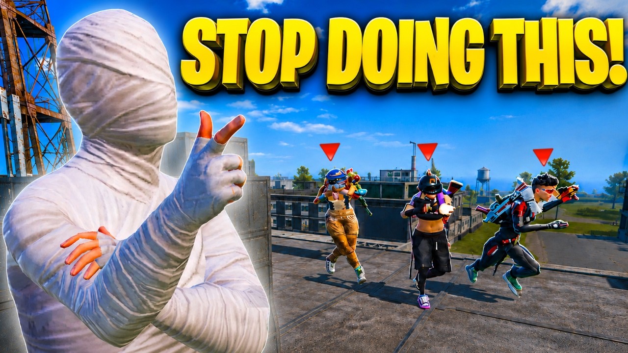 Ты неправильно рашишь в PUBG Mobile! (Исправь эти 7 ошибок)