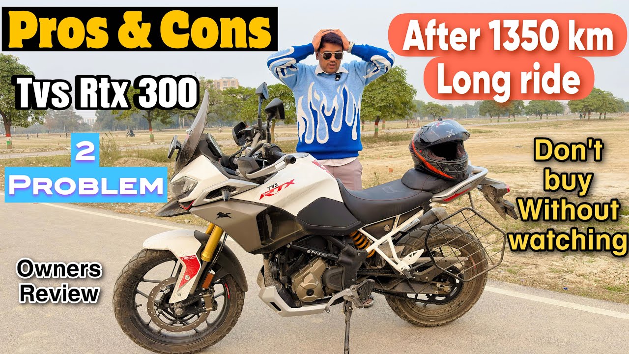 Tvs Apache Rtx 300 Pros And Cons After 1350 Km Long Ride || Rtx 300 2 Big Problems | Owners Review 